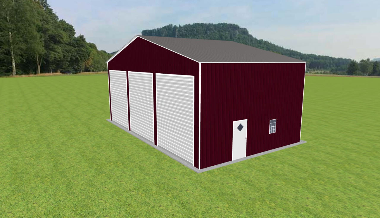 3 Car Garage 42 x 25 x 16 — photo 1