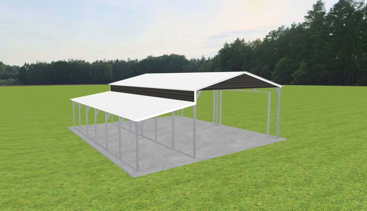 1 Car Carport 18 x 30 x 9 — photo 1
