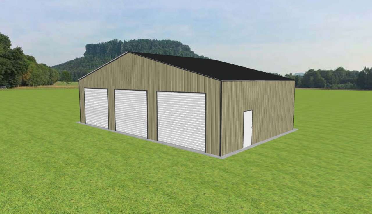 3 Car Garage 48 x 30 x 12 — photo 1