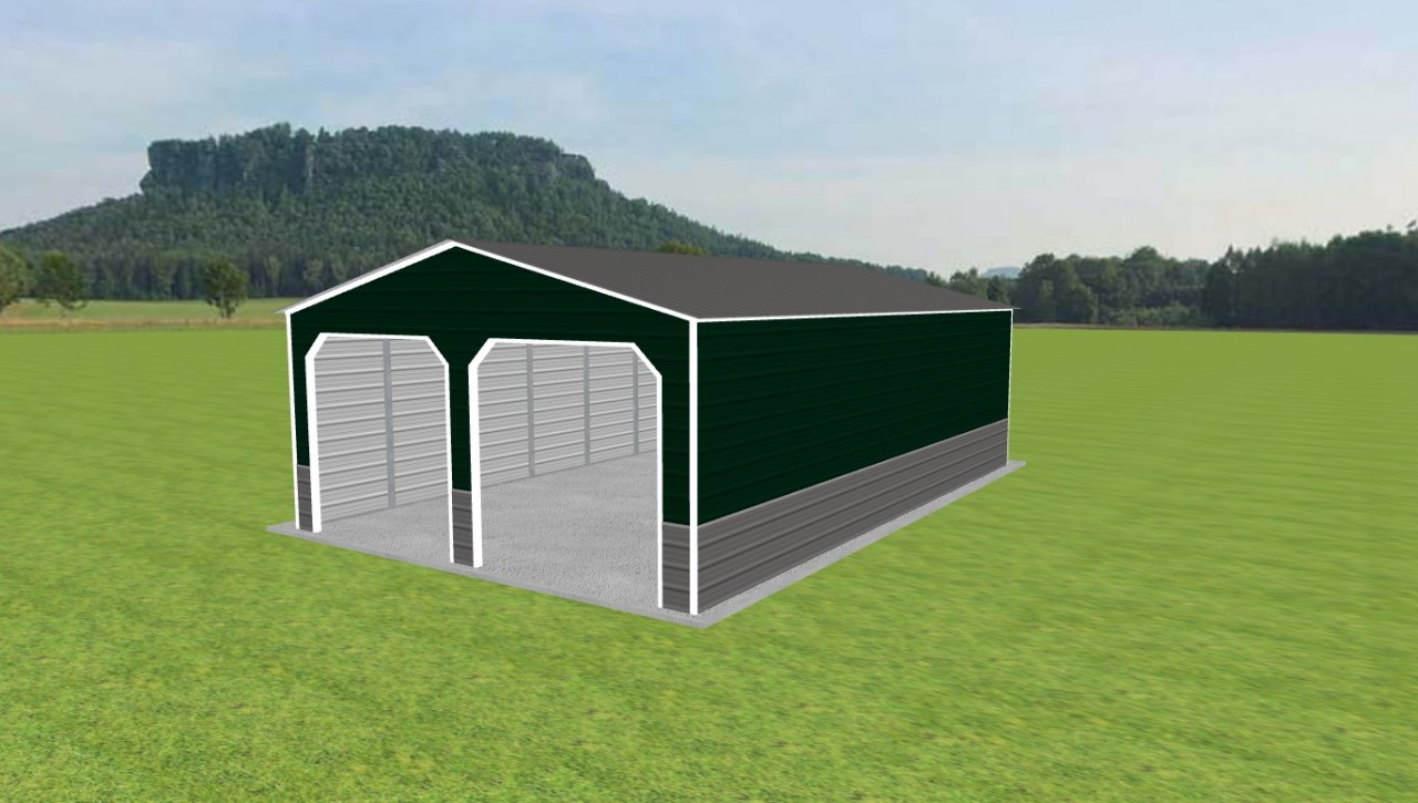 2 Car Carport 22 x 35 x 10 — photo 1