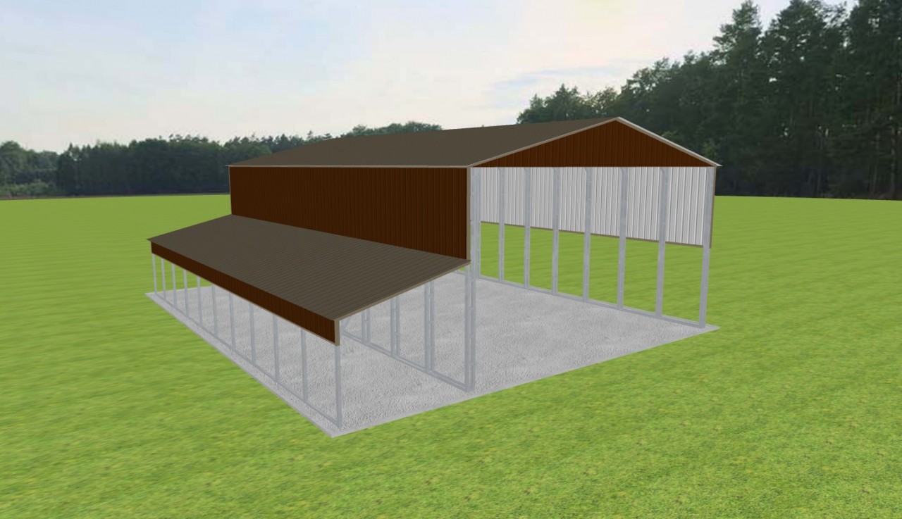 RV Carports 30 x 50 x 16 — photo 1
