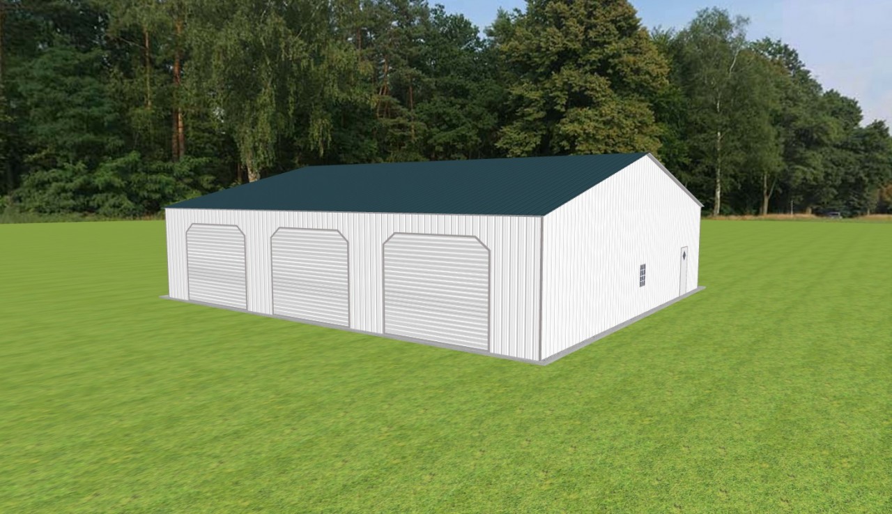 3 Car Garage 50 x 55 x 12 — photo 1