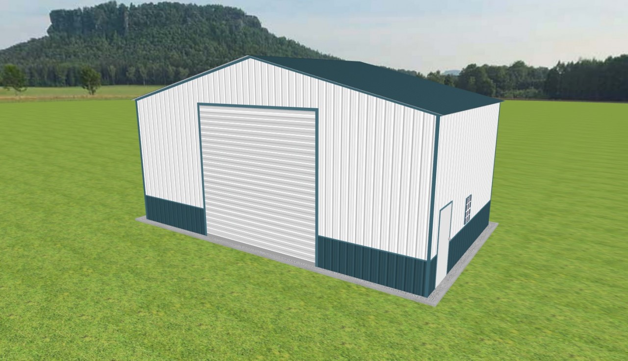1 Car Garage 34 x 20 x 14 — photo 1