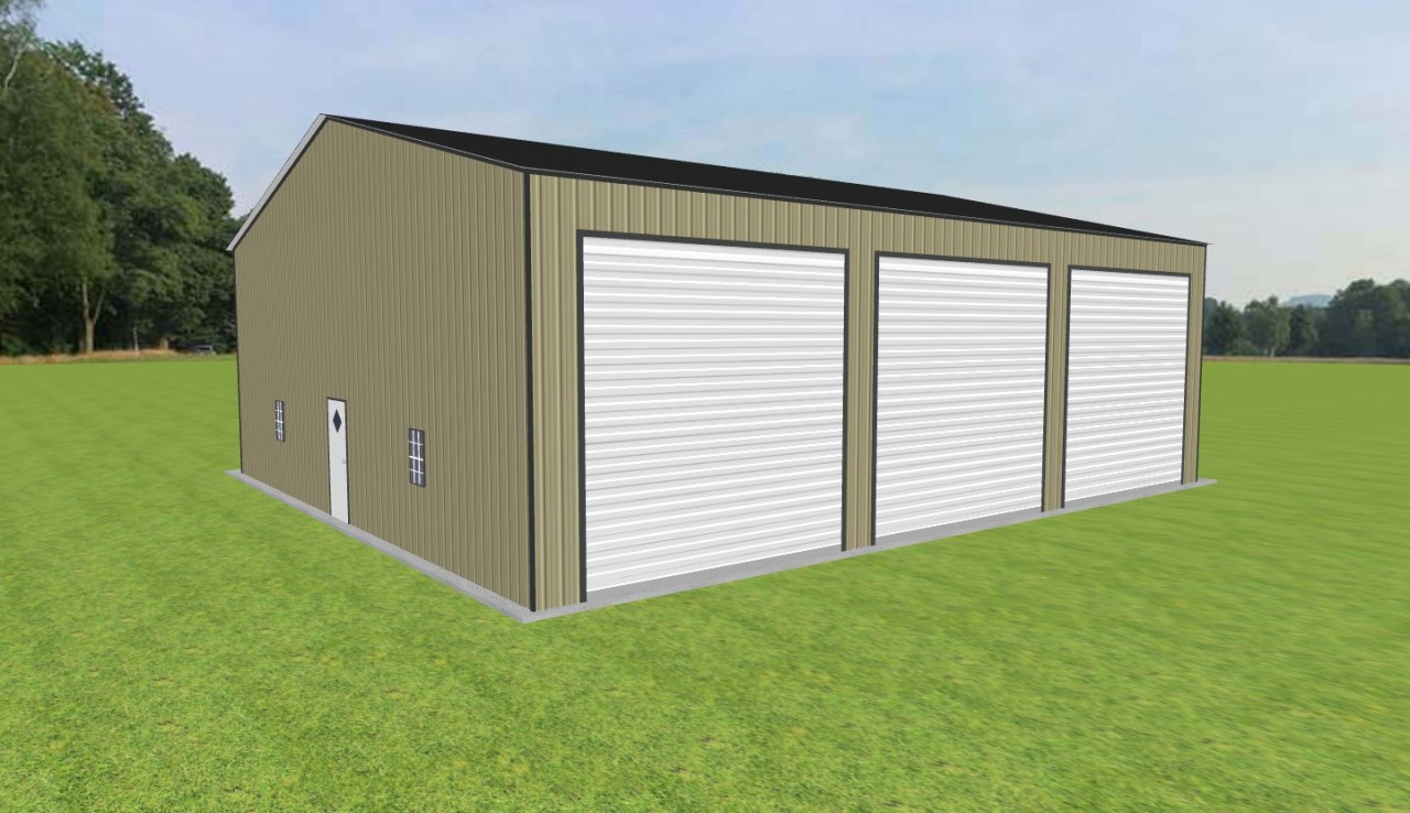 3 Car Garage 44 x 50 x 16 — photo 1