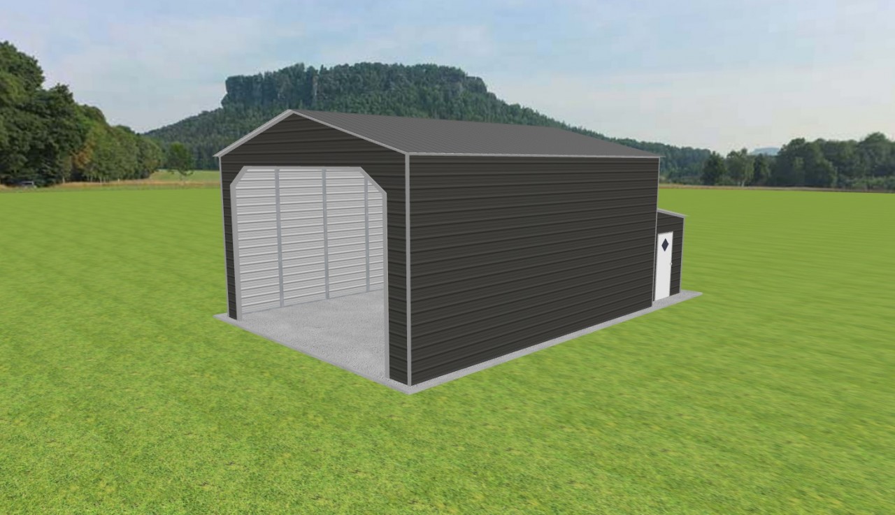 Carport with Storage 24 x 30 x 14 — photo 1