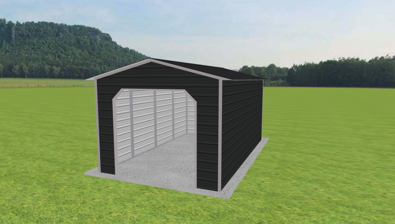 1 Car Carport 12 x 20 x 9 — photo 1