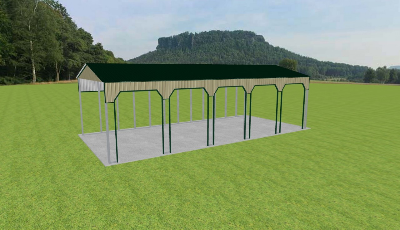 Carport 28 x 60 x 16 — photo 1