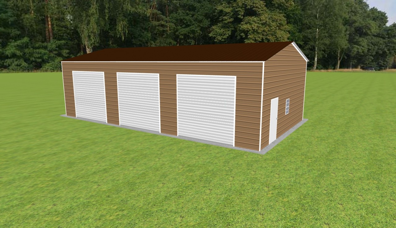 3 Car Garage 24 x 45 x 12 — photo 1