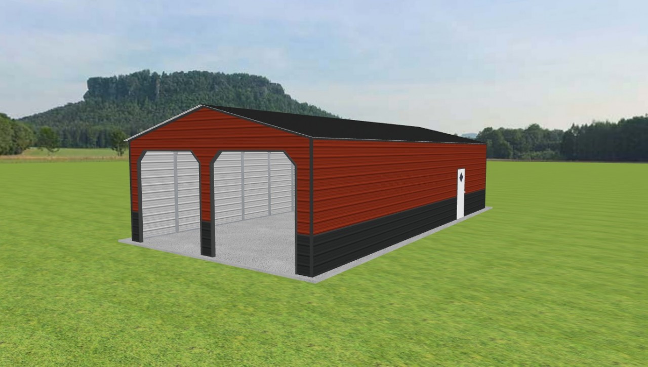 2 Car Carport 22 x 45 x 10 — photo 1