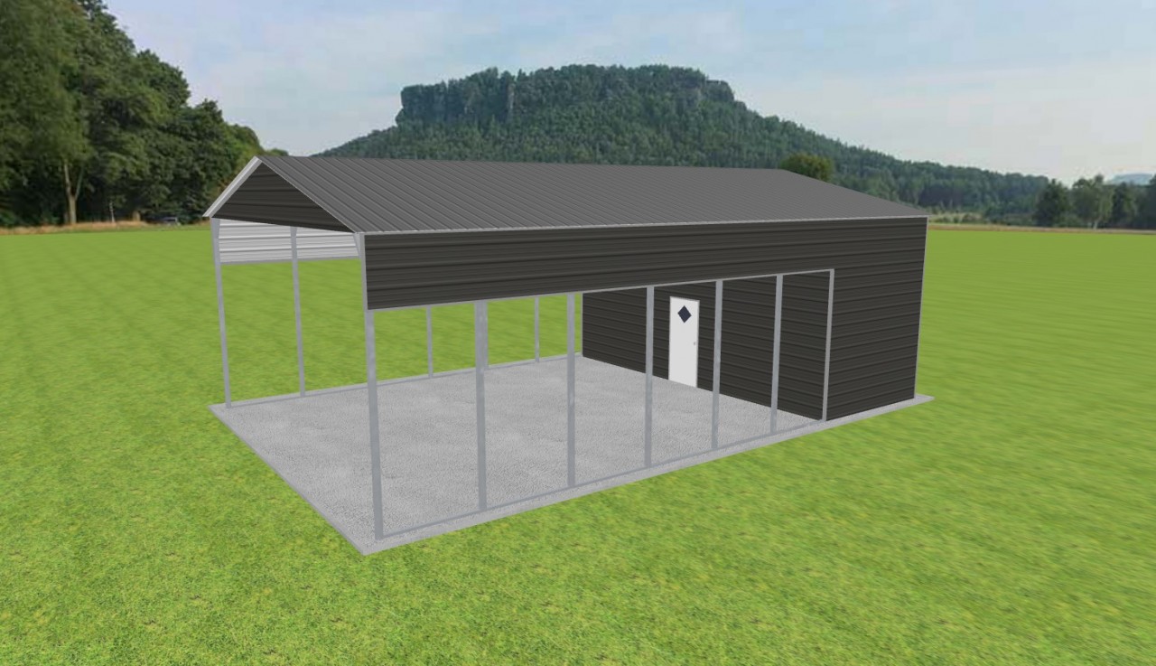 Carport with Storage 26 x 40 x 13 — photo 1