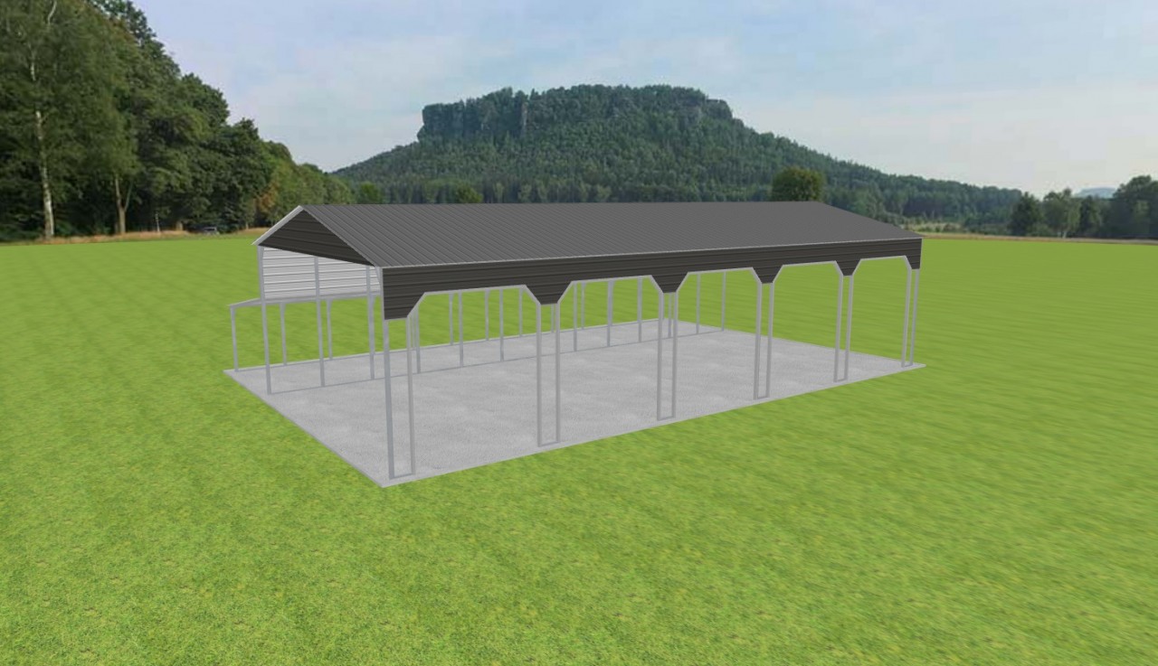 Carport 28 x 60 x 14 — photo 1
