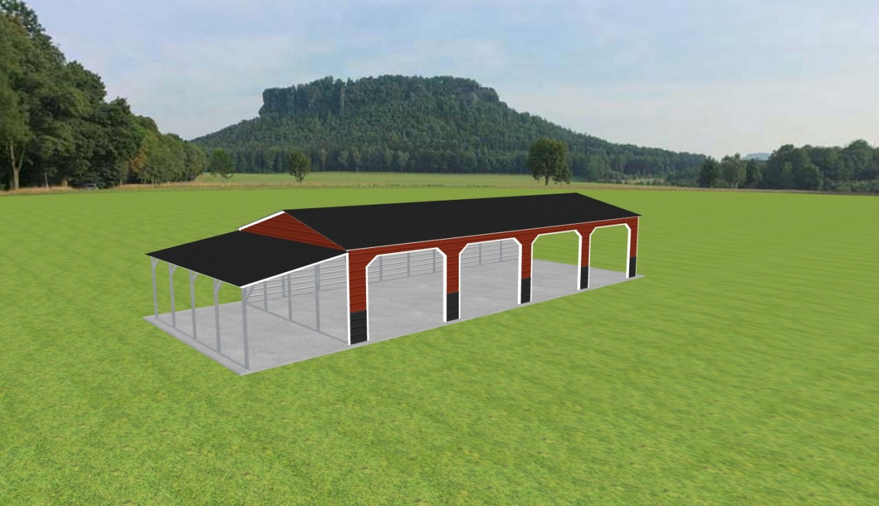 Carport 22 x 50 x 9 — photo 1