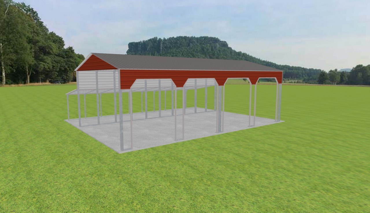 Carport 28 x 50 x 15 — photo 1