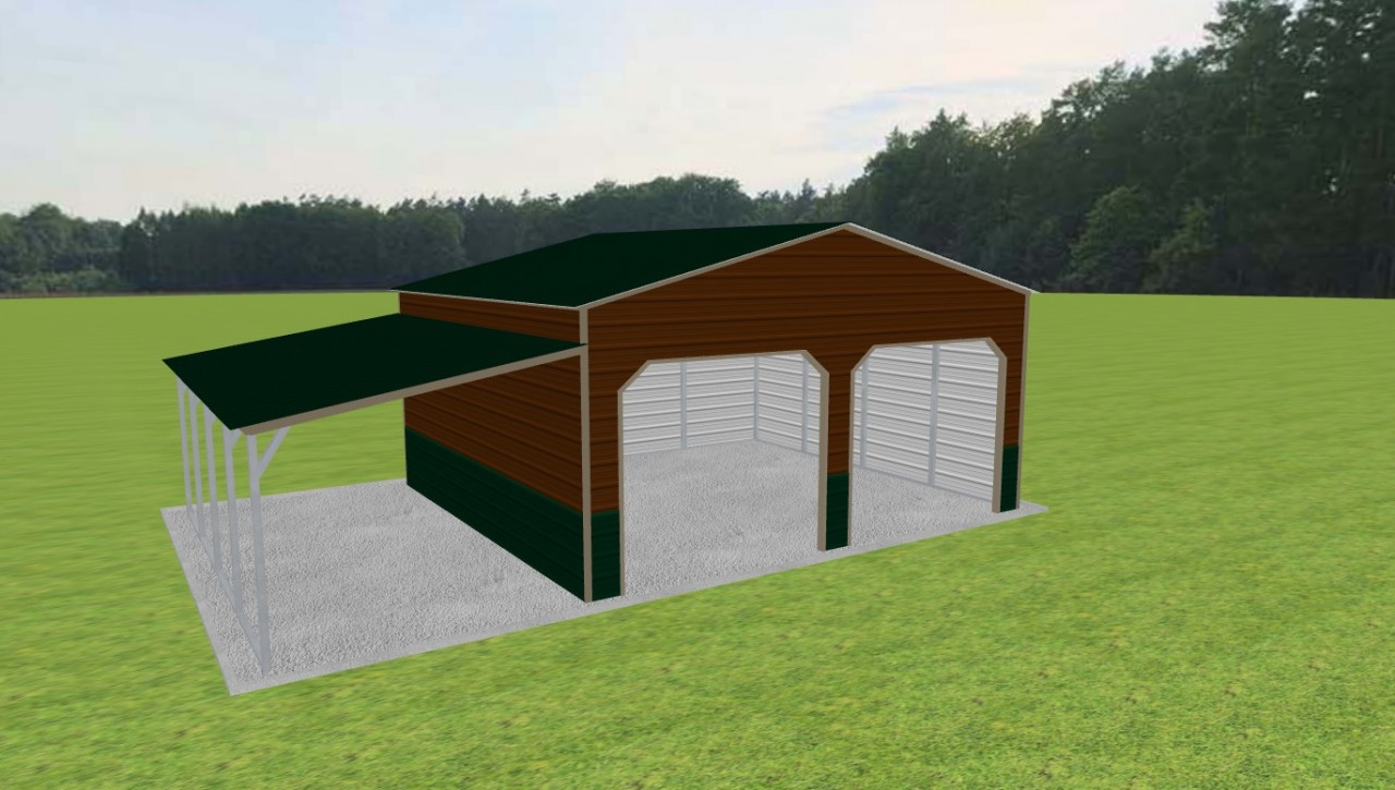 2 Car Carport 22 x 20 x 10 — photo 1