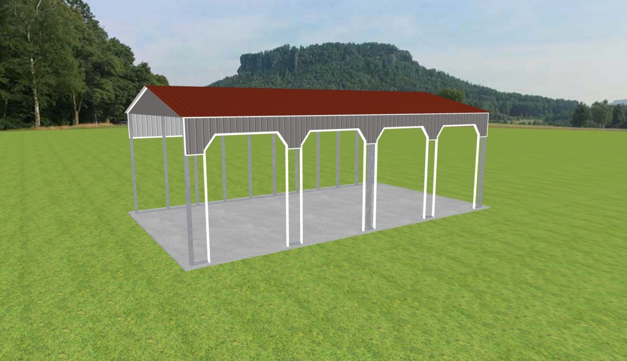 Carport 28 x 50 x 16 — photo 1