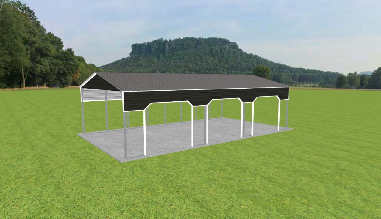 3 Car Carport 22 x 40 x 10 — photo 1