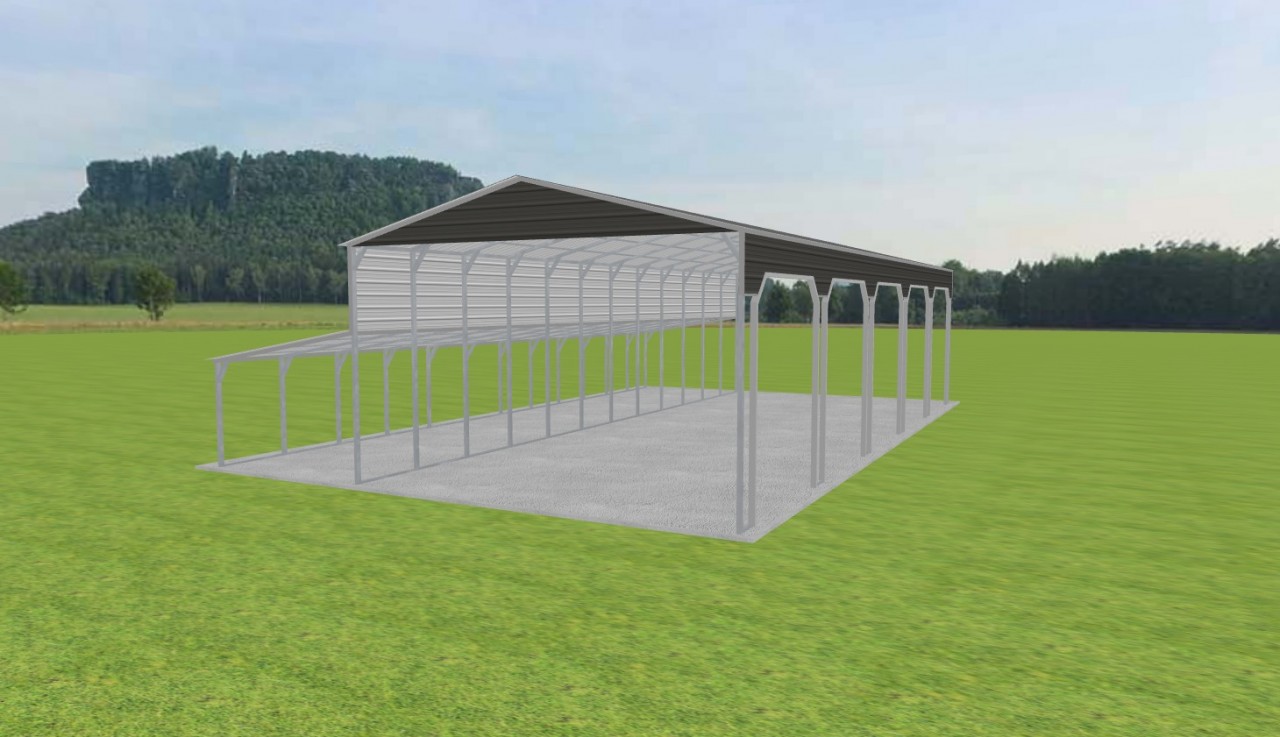 Carport 24 x 60 x 14 — photo 1