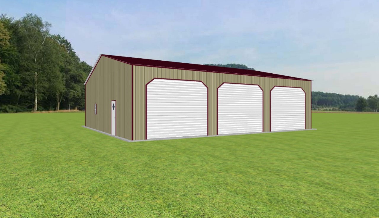 3 Car Garage 40 x 45 x 12 — photo 1