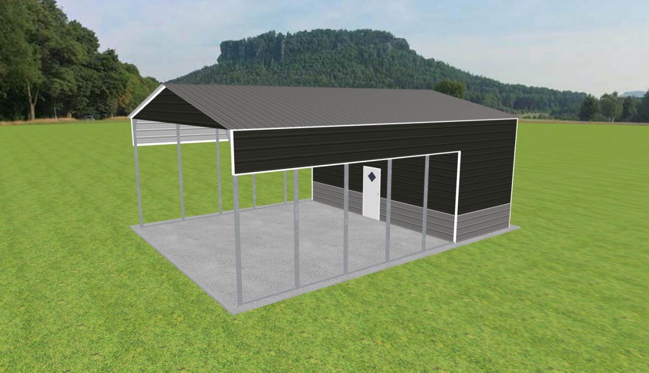 Carport with Storage 26 x 35 x 13 — photo 1