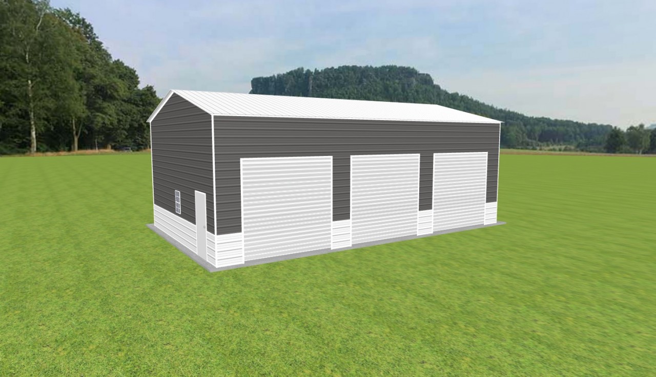 3 Car Garage 24 x 40 x 14 — photo 1