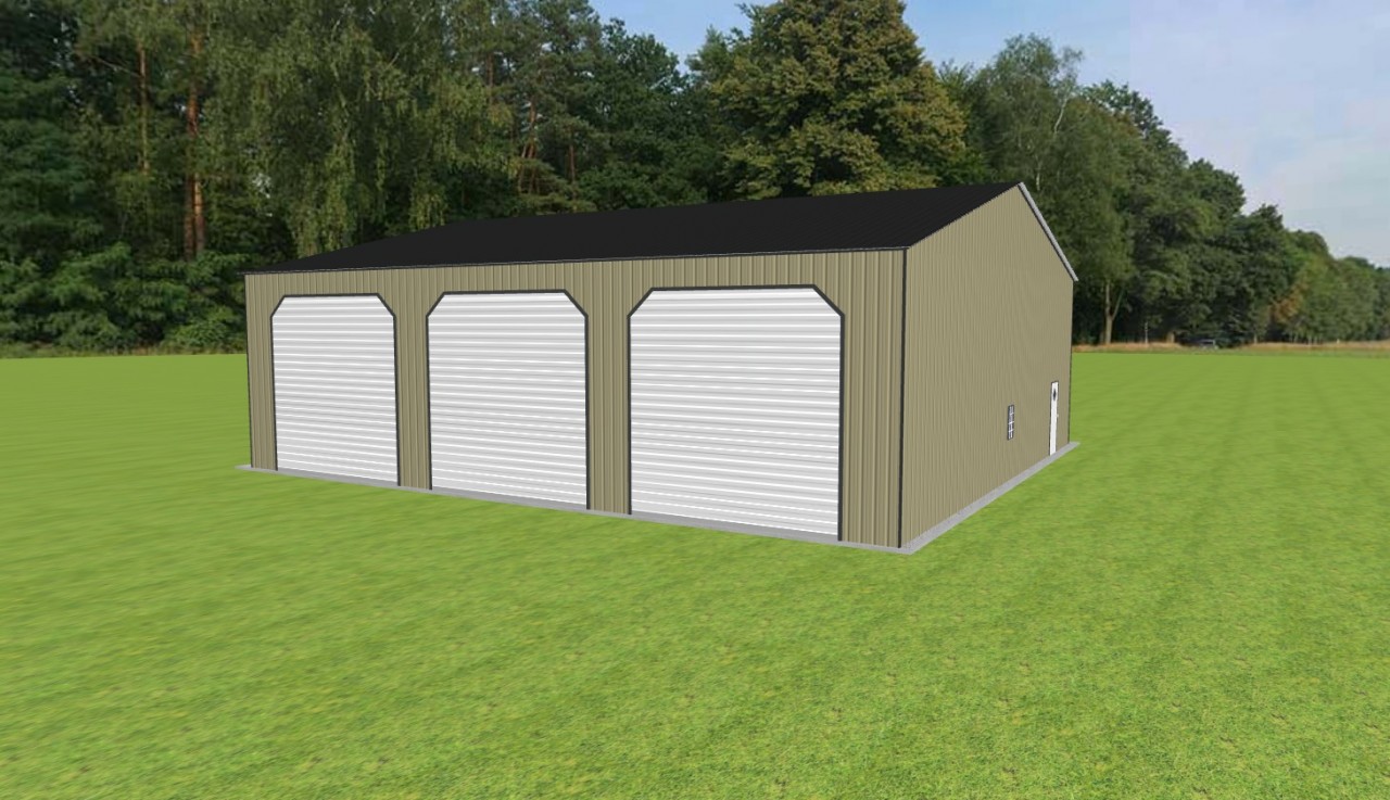3 Car Garage 50 x 55 x 16 — photo 1