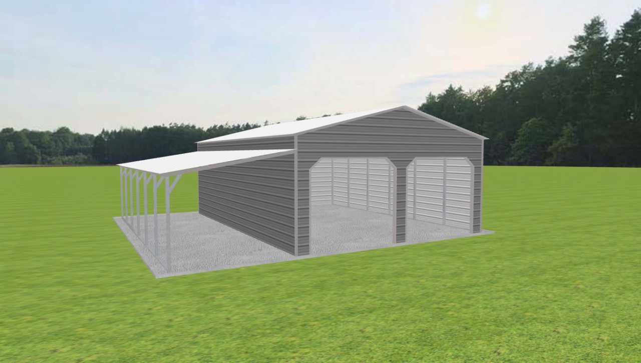 2 Car Carport 22 x 30 x 10 — photo 1