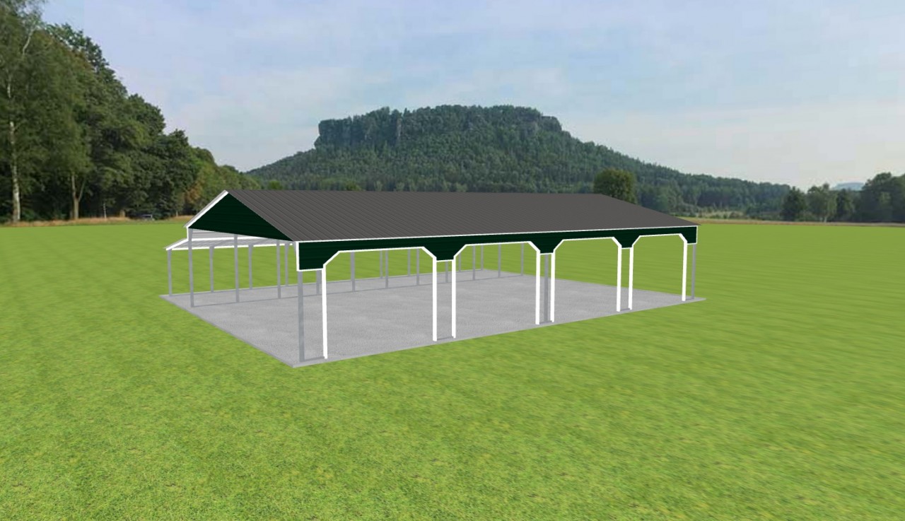 Carport 30 x 50 x 9 — photo 1