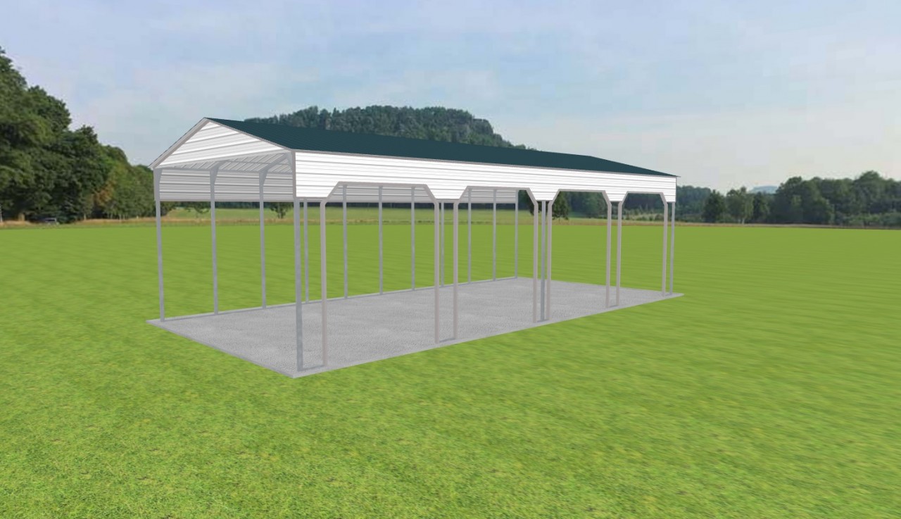 Carport 24 x 50 x 14 — photo 1