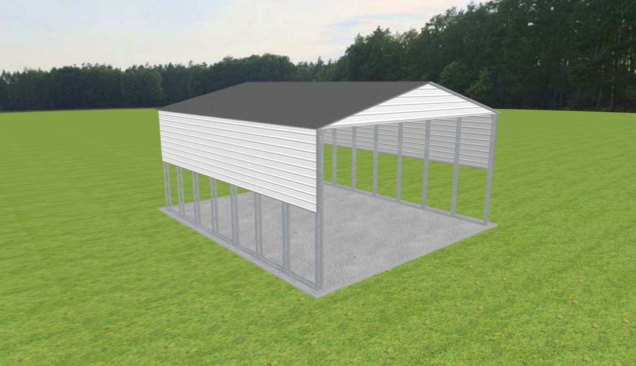 RV Carports 30 x 35 x 15 — photo 1