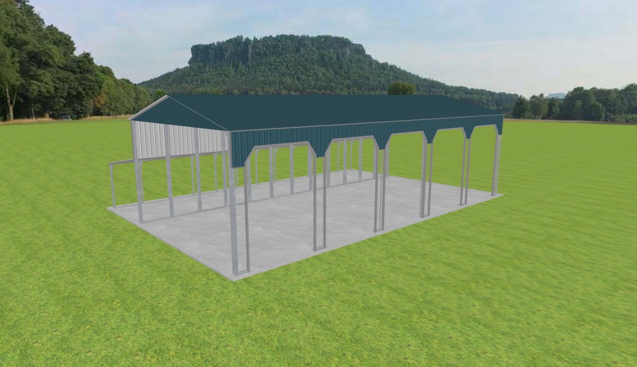 Carport 28 x 60 x 16 — photo 1