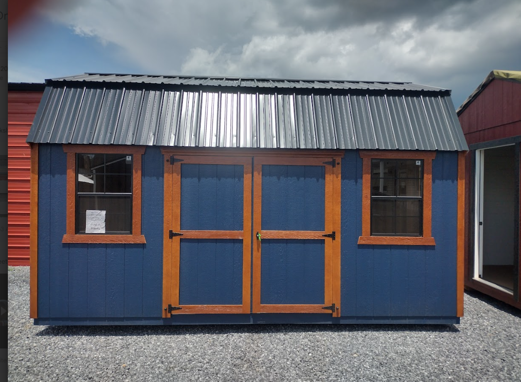 Image of 10 x 16 Lofted Barn (Low Wall)