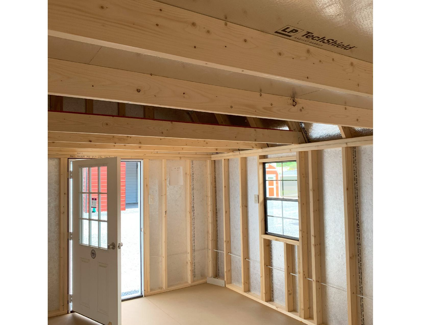 Thumbnail 2 for 12 x 16 Lofted Barn (Low Wall)