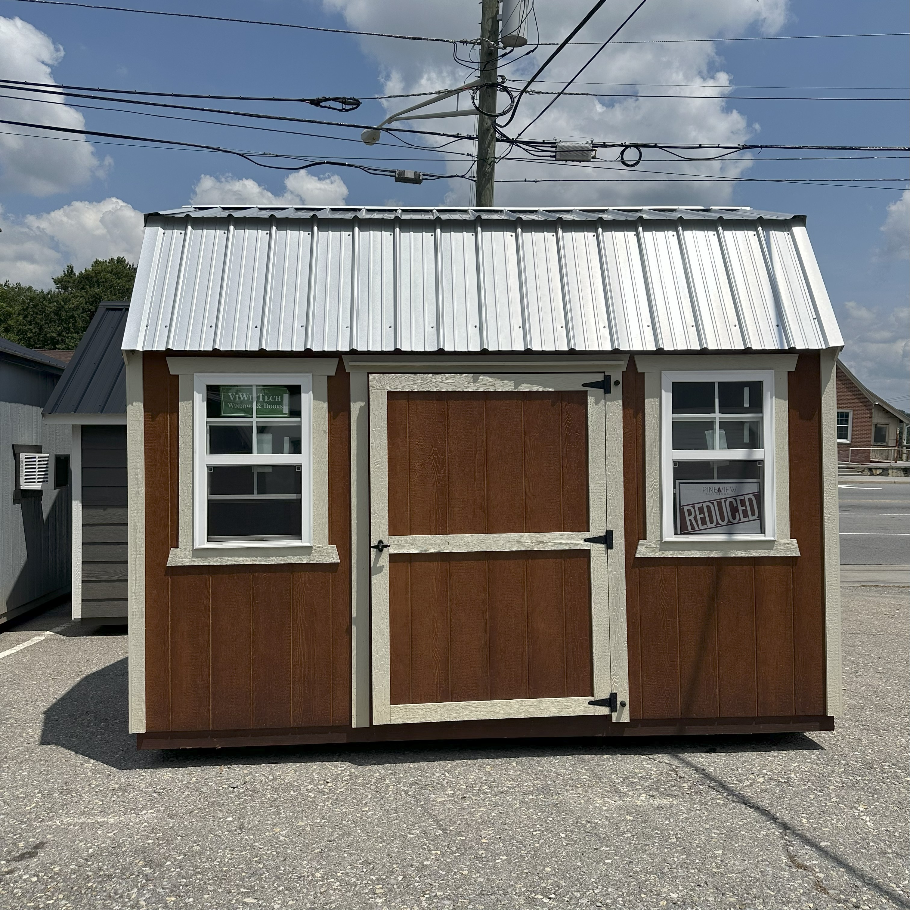 Thumbnail 3 for 8 x 12 Lofted Barn (Low Wall)